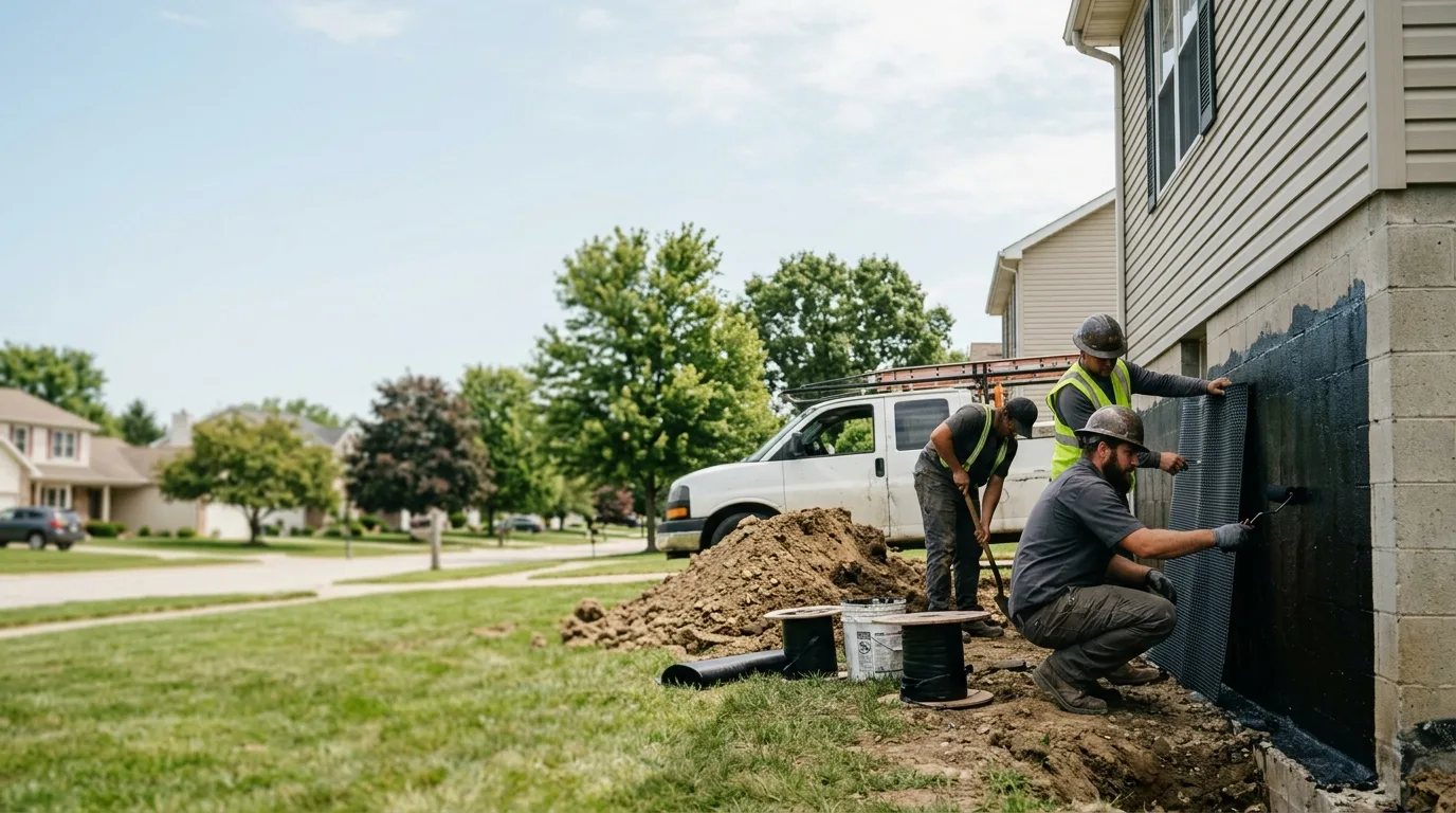 Basement Waterproofing in Freeburg, IL near me